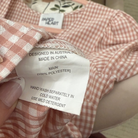 Petal & Pup Pink Gingham Dress - Picture 4 of 4